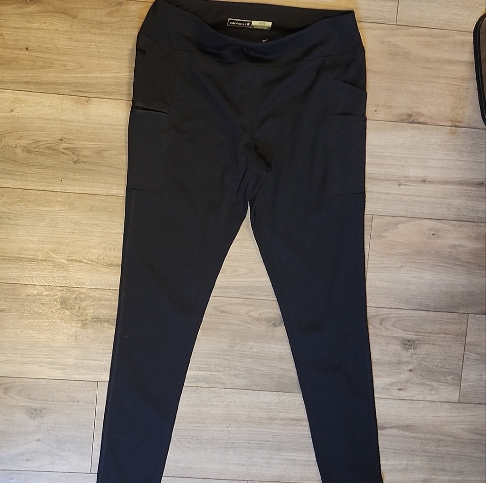 Carhartt Black Slim Tech Jogger Pants